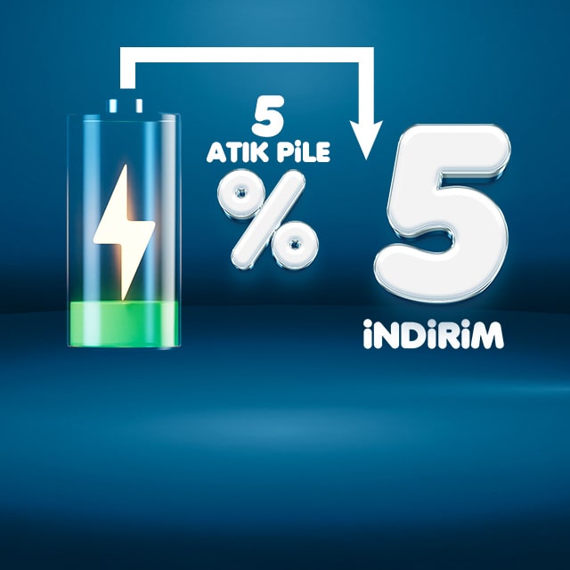 Pilini Bırak İndirimi Kap